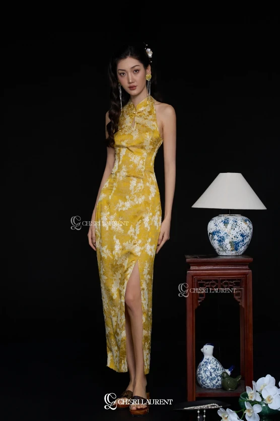 Váy Diên Vỹ - Vàng